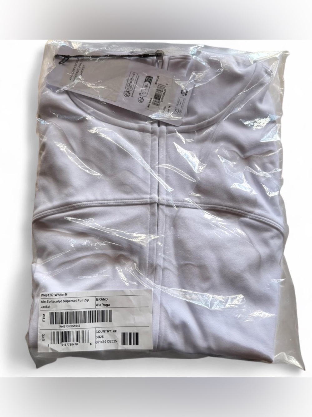 ALO — Soft sculpt superset full zip jacket #631 - Picture 6 of 8